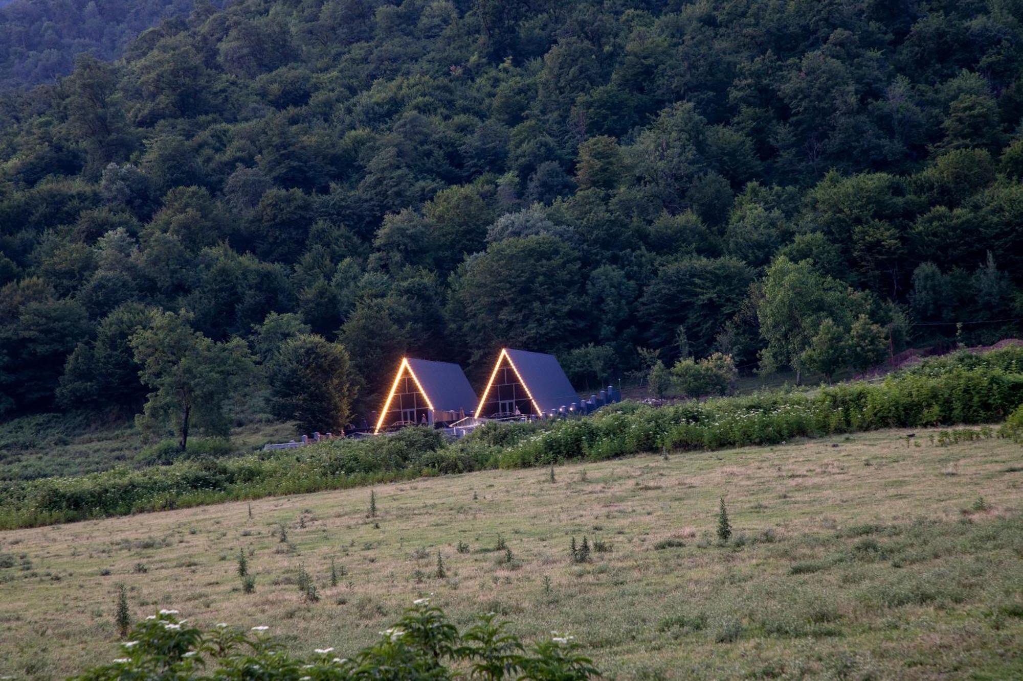 Villa Bella Vue Gabala Bagian luar foto