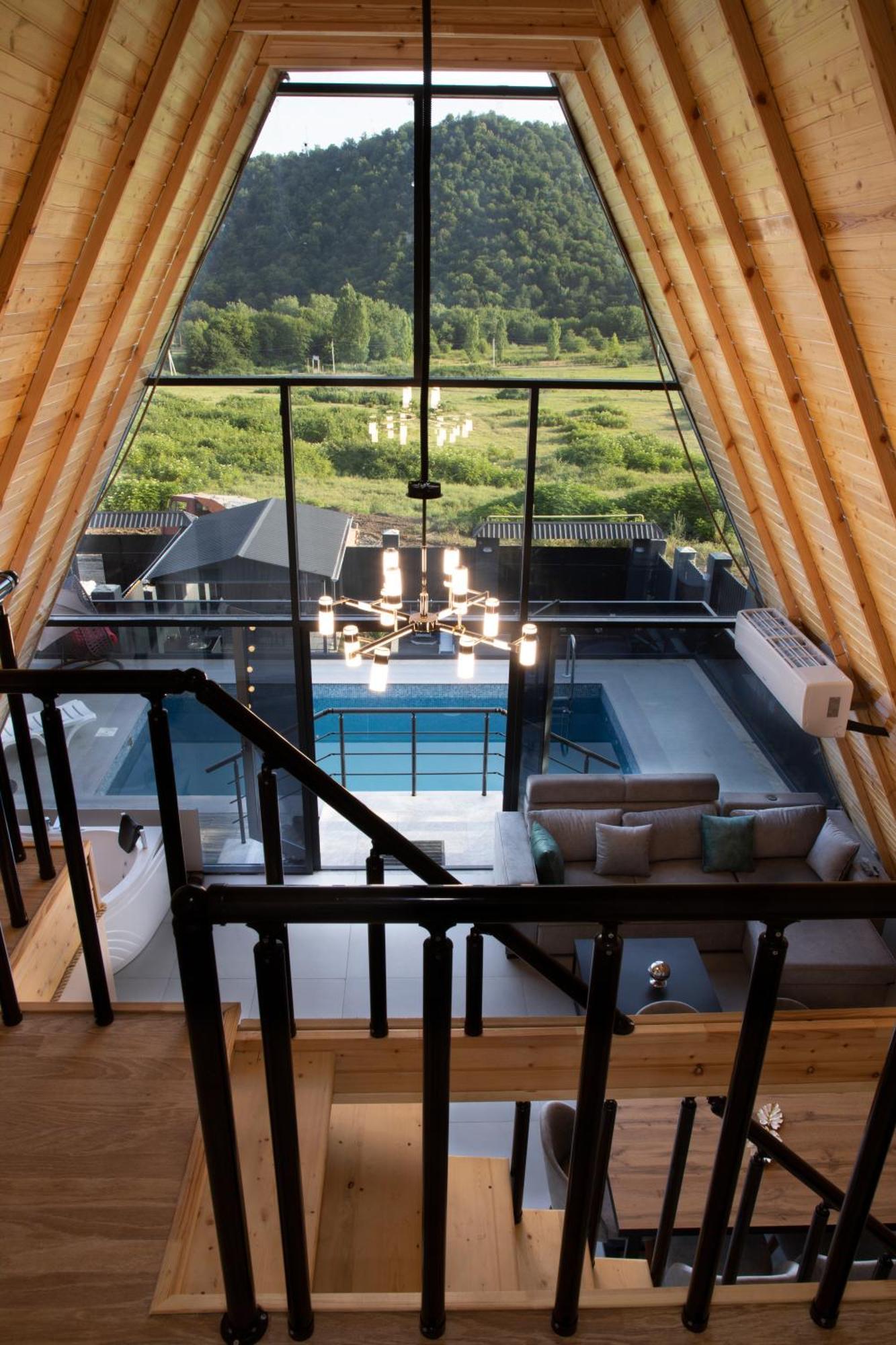 Villa Bella Vue Gabala Bagian luar foto