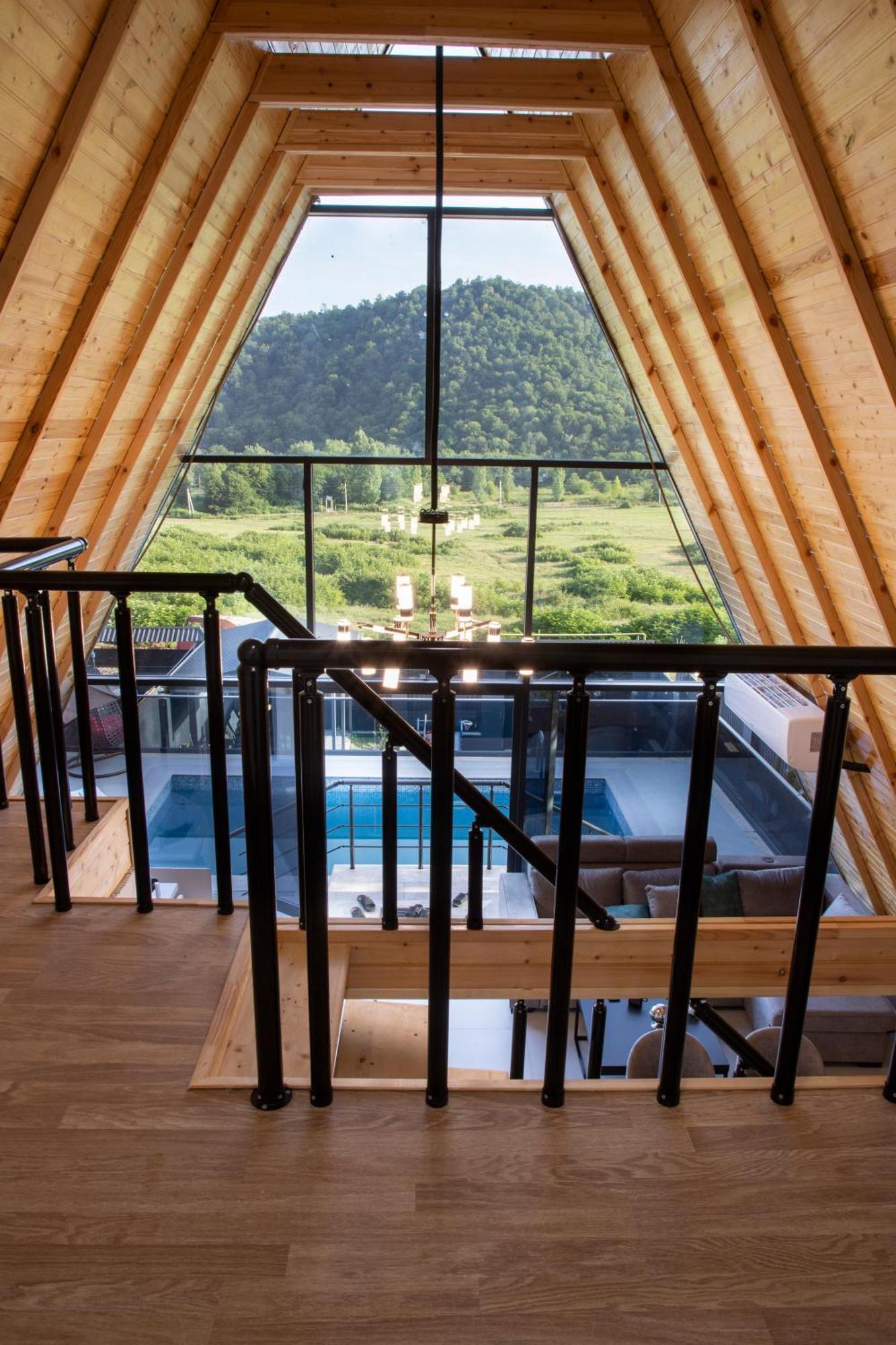 Villa Bella Vue Gabala Bagian luar foto