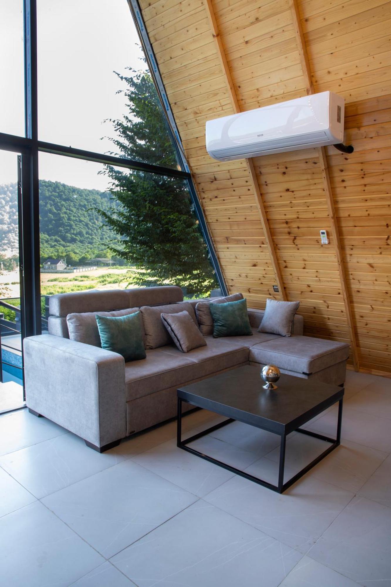 Villa Bella Vue Gabala Bagian luar foto
