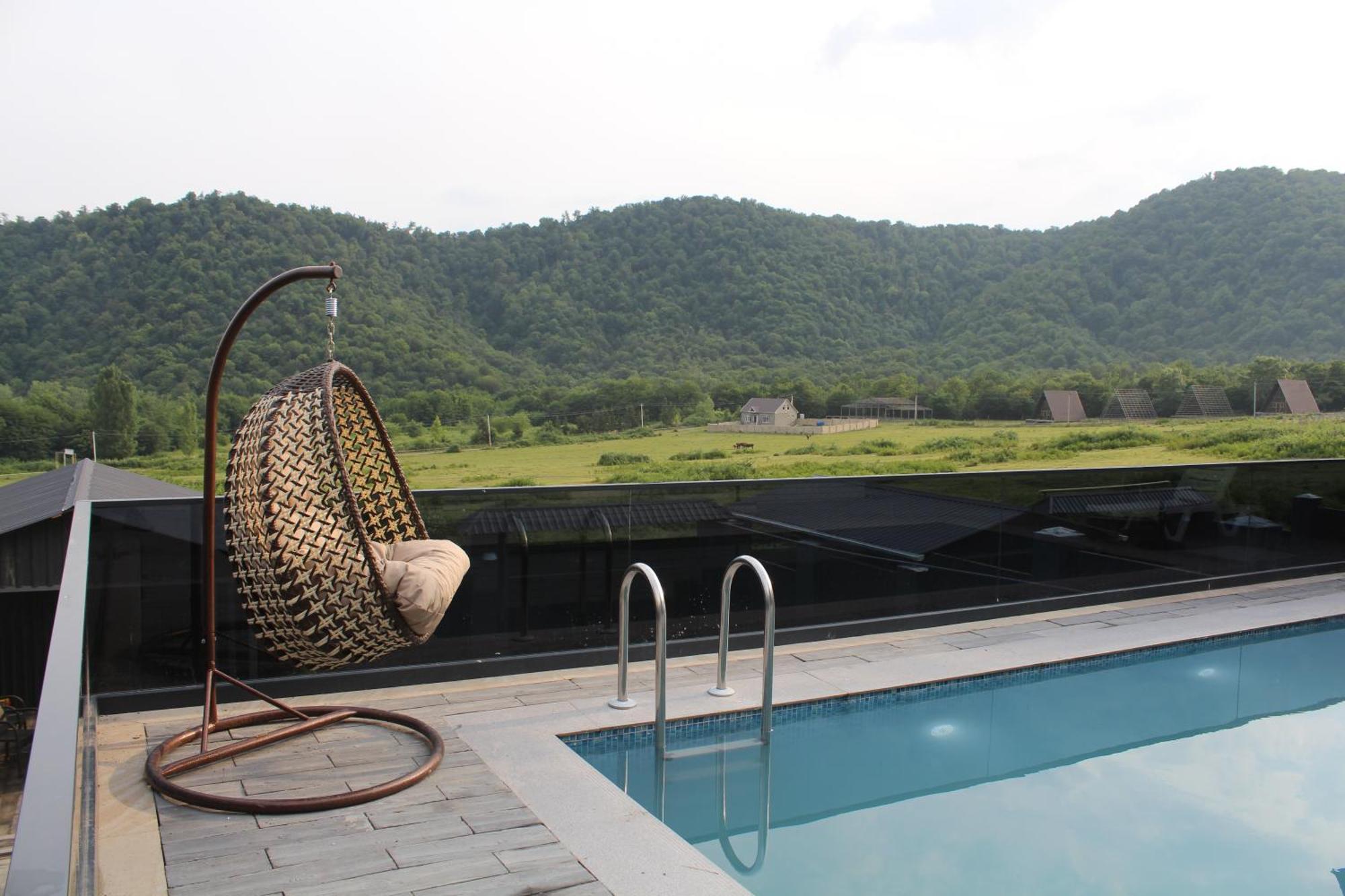 Villa Bella Vue Gabala Bagian luar foto