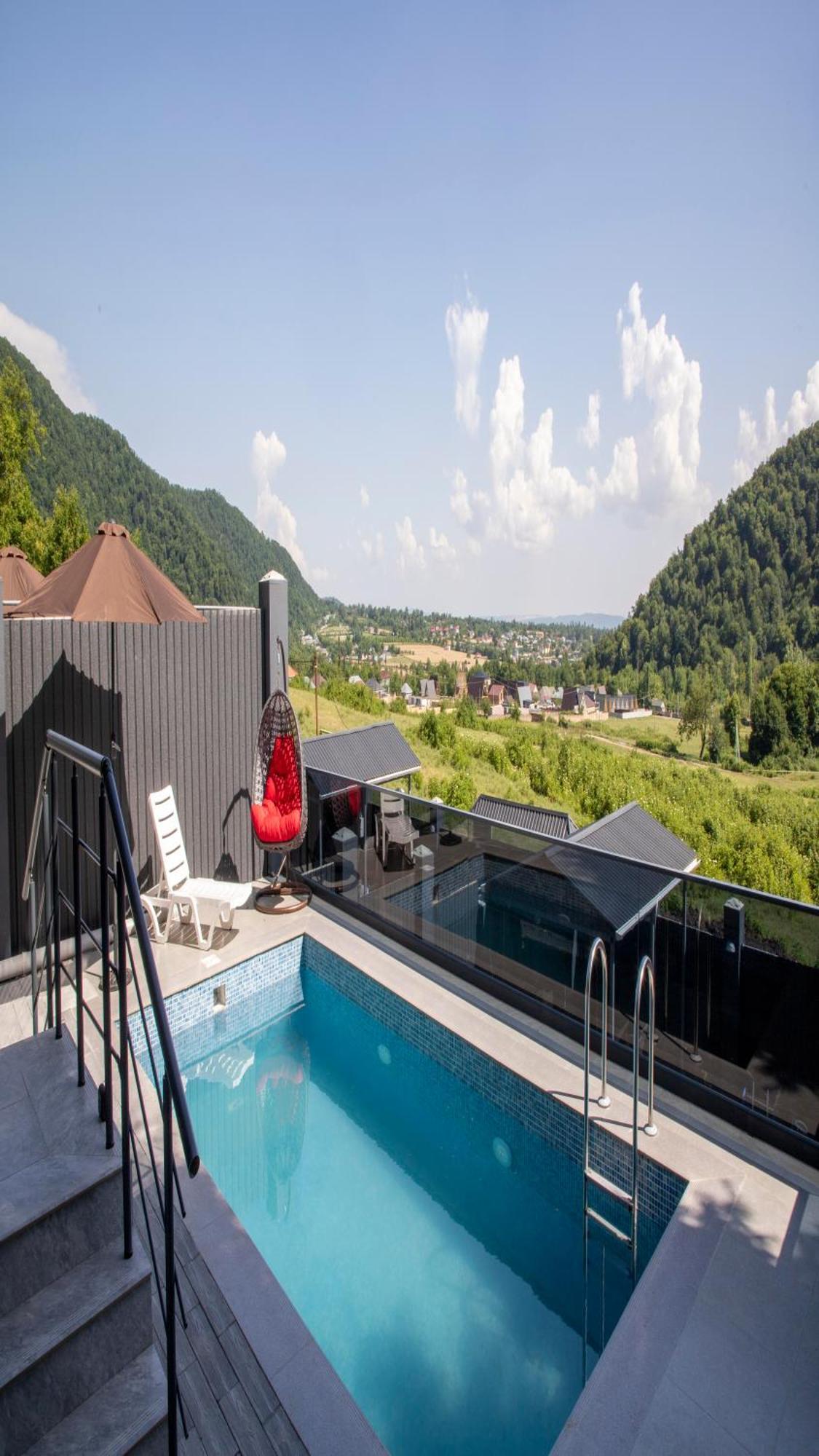 Villa Bella Vue Gabala Bagian luar foto